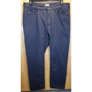 Weatherproof Vintage Pants Men’s 39x30 Navy Straight Fit Casual Cotton Blend